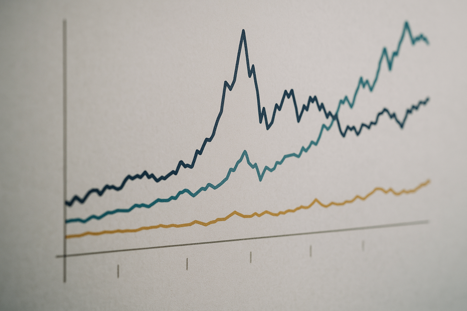 Andamento stilizzato degli spread creditizi e dei rendimenti nel mercato delle obbligazioni corporate