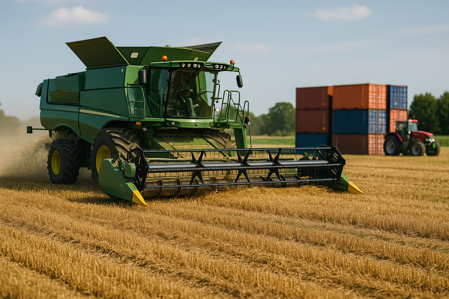 Produzione agricola in crescita con filiera logistica orientata all’export